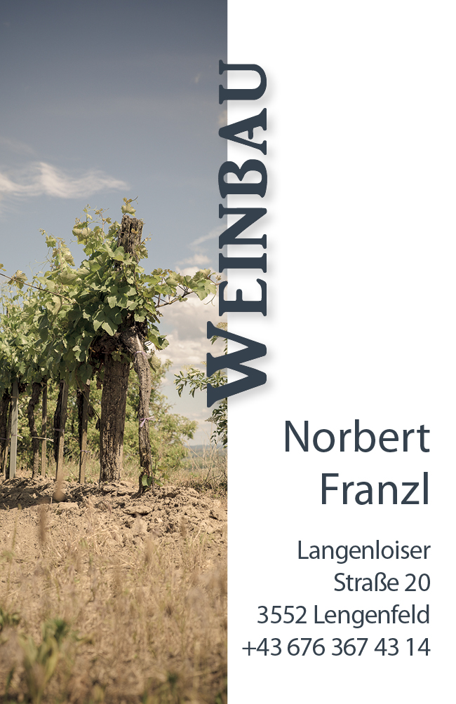 Weinbau Franzl – Weinettiketten