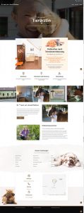 Tierarzt Website Homepage erstellen lassen Webdesign Agentur Wordpress SEO Ursula Plattner